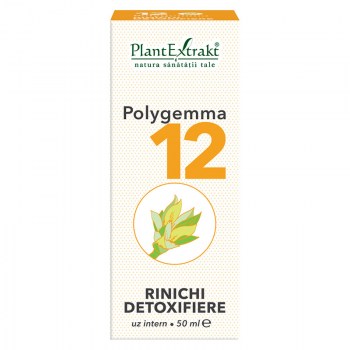 Polygemma nr 12 (rinichi si detoxifiere) PlantExtrakt - 50 ml
